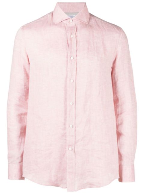 Brunello Cucinelli long-sleeves button-up shirt Men