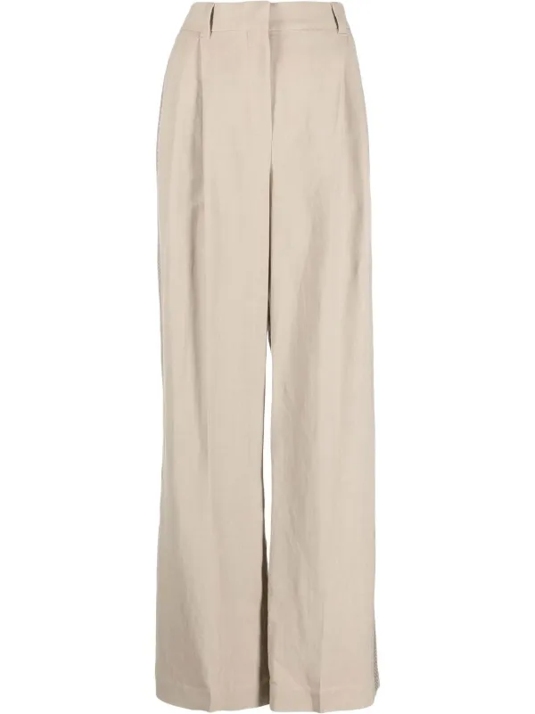 ボトムスその他 BRUNELLO CUCINELLI Women Pants MM633P8843C200 Beige 19247106_42424521_600.jpg
