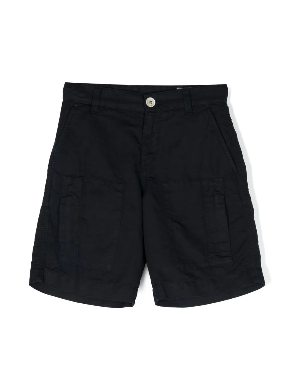 

Brunello Cucinelli Kids shorts con bolsillos - Azul