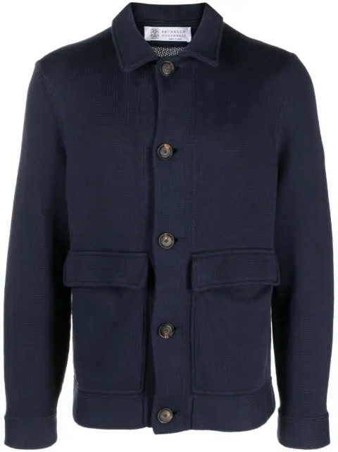 Brunello Cucinelli button-up cotton cardigan