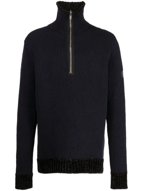 Raf Simons half-zip jumper