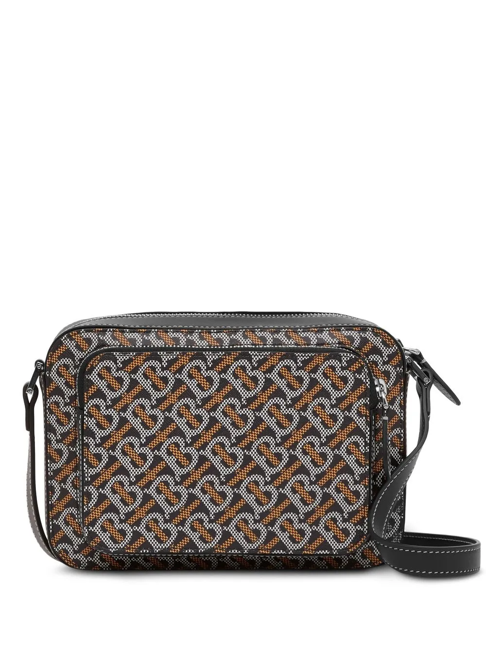 

Burberry TB monogram-print crossbody bag - Black