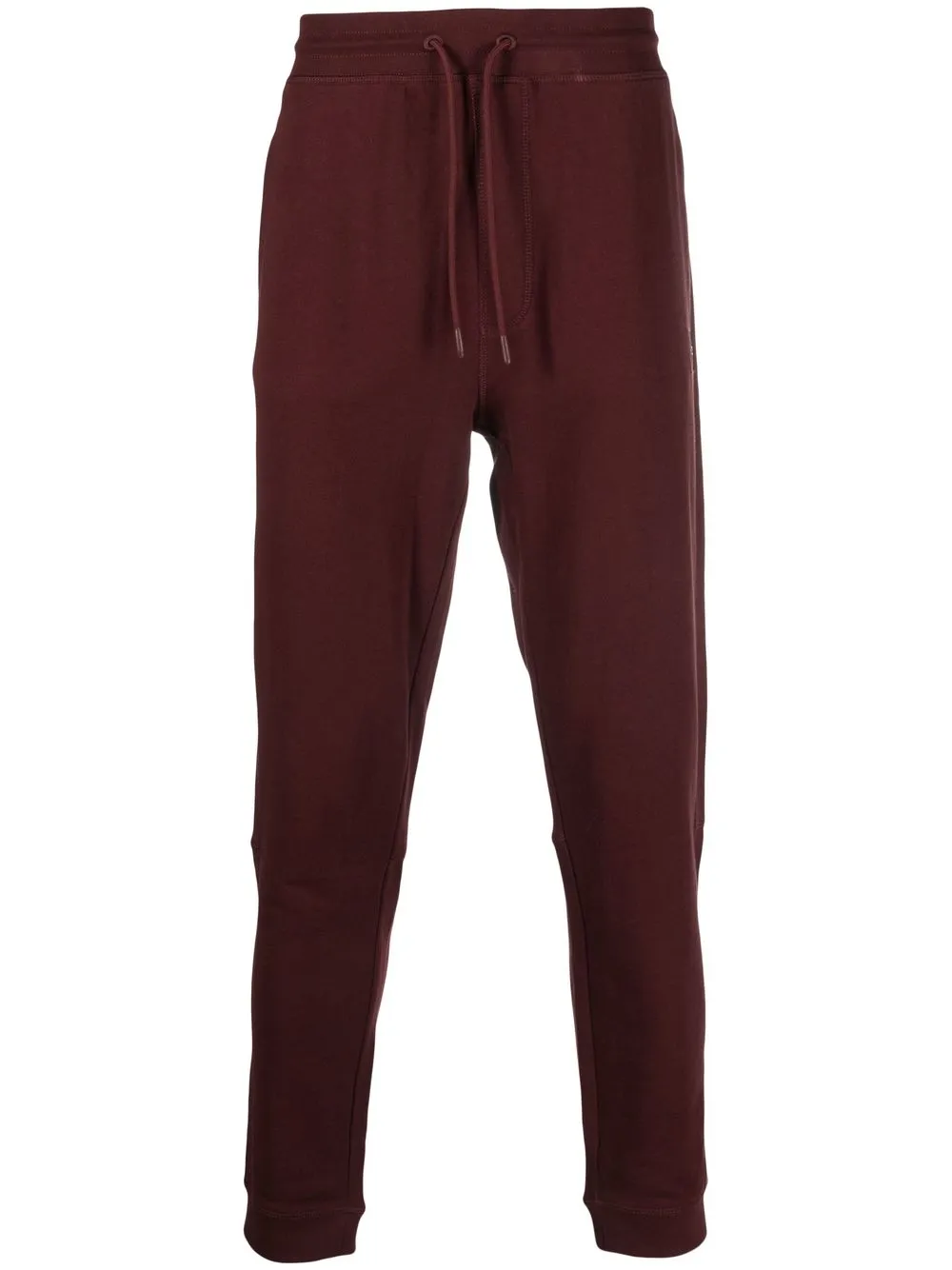 

BOSS logo-patch track pants - Red