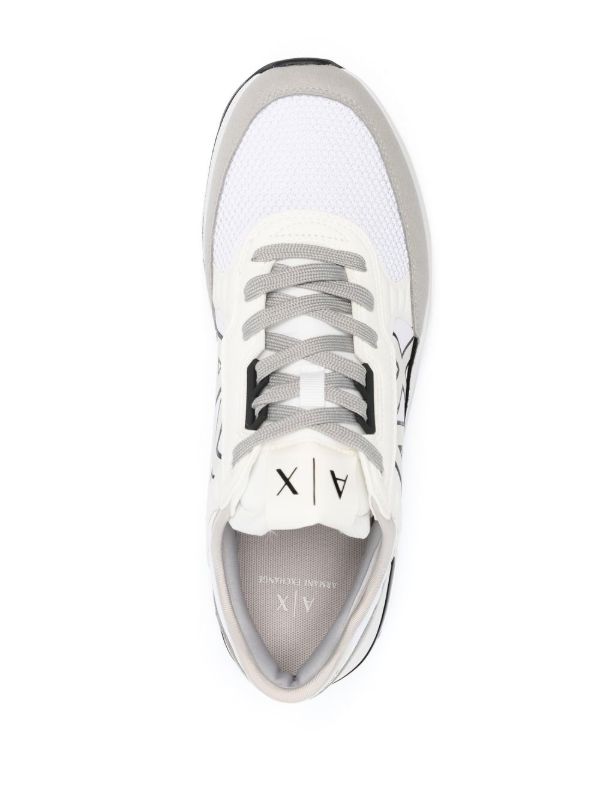 Armani Exchange low-top lace-up Sneakers - Farfetch