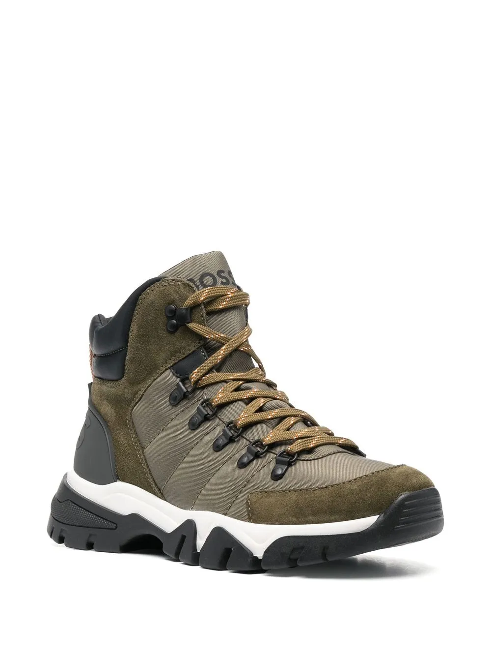 hugo boss lace up boots