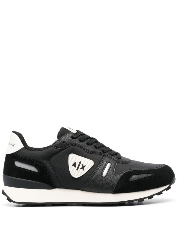 Armani Exchange low-top lace-up Sneakers - Farfetch