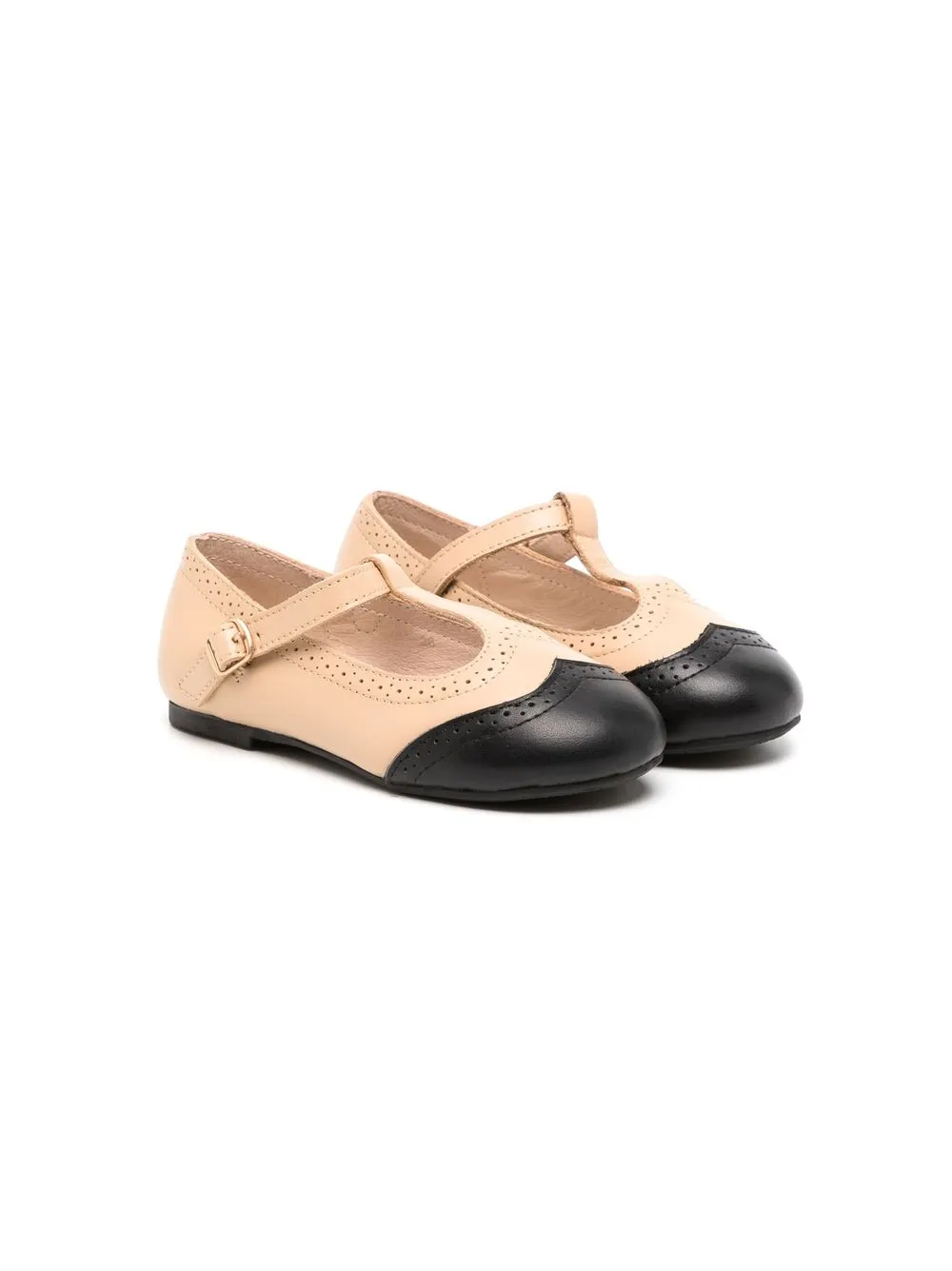 

Age of Innocence buckle-strap ballerina shoes - Brown