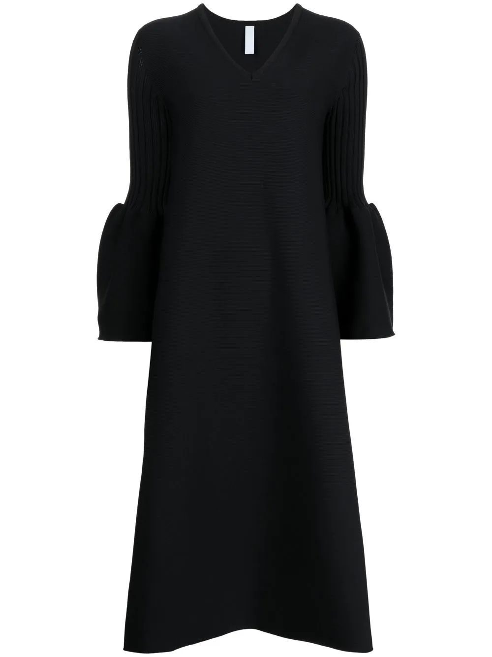 

CFCL V-neck long-sleeve midi dress - Black