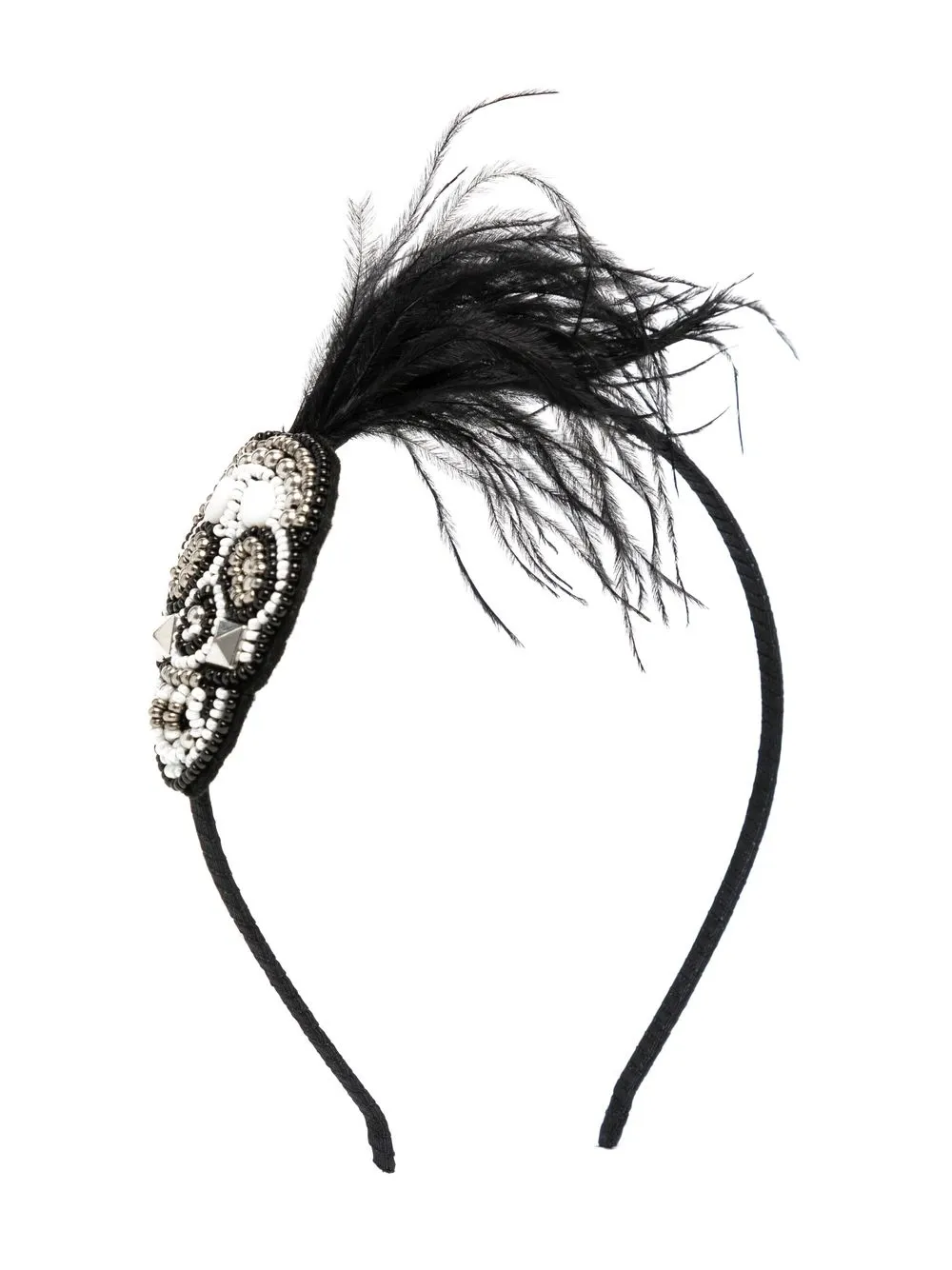 

Tutu Du Monde Voodoo skull-motif headband - Black