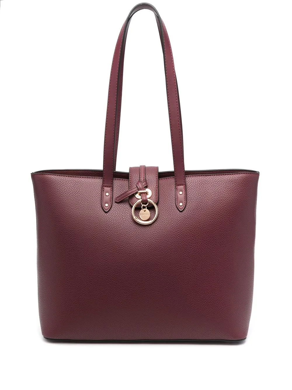 

LIU JO logo-charm tote bag - Red