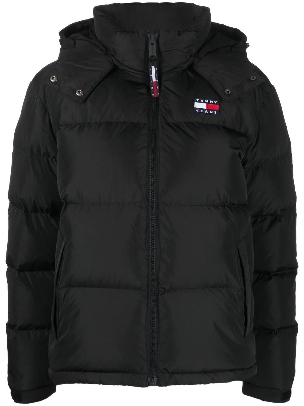 

Tommy Jeans Alaska hooded puffer jacket - Black