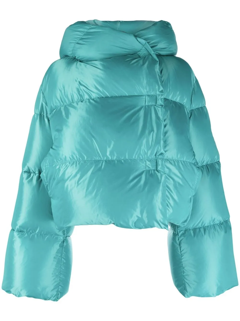 

Ermanno Scervino hooded puffer jacket - Blue