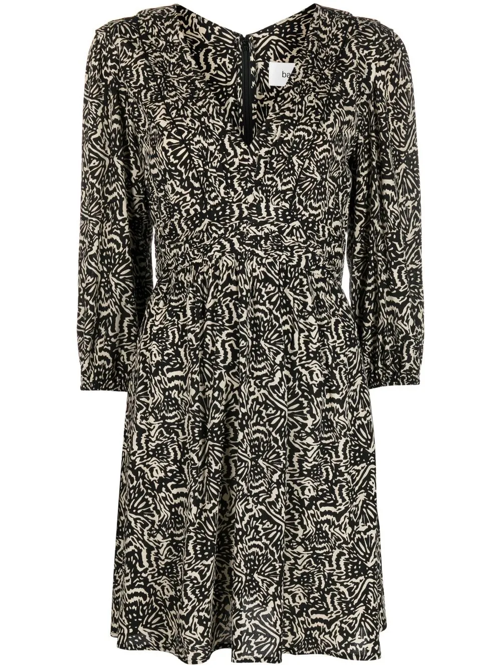 

Ba&Sh Lia botanic-print mini dress - Neutrals