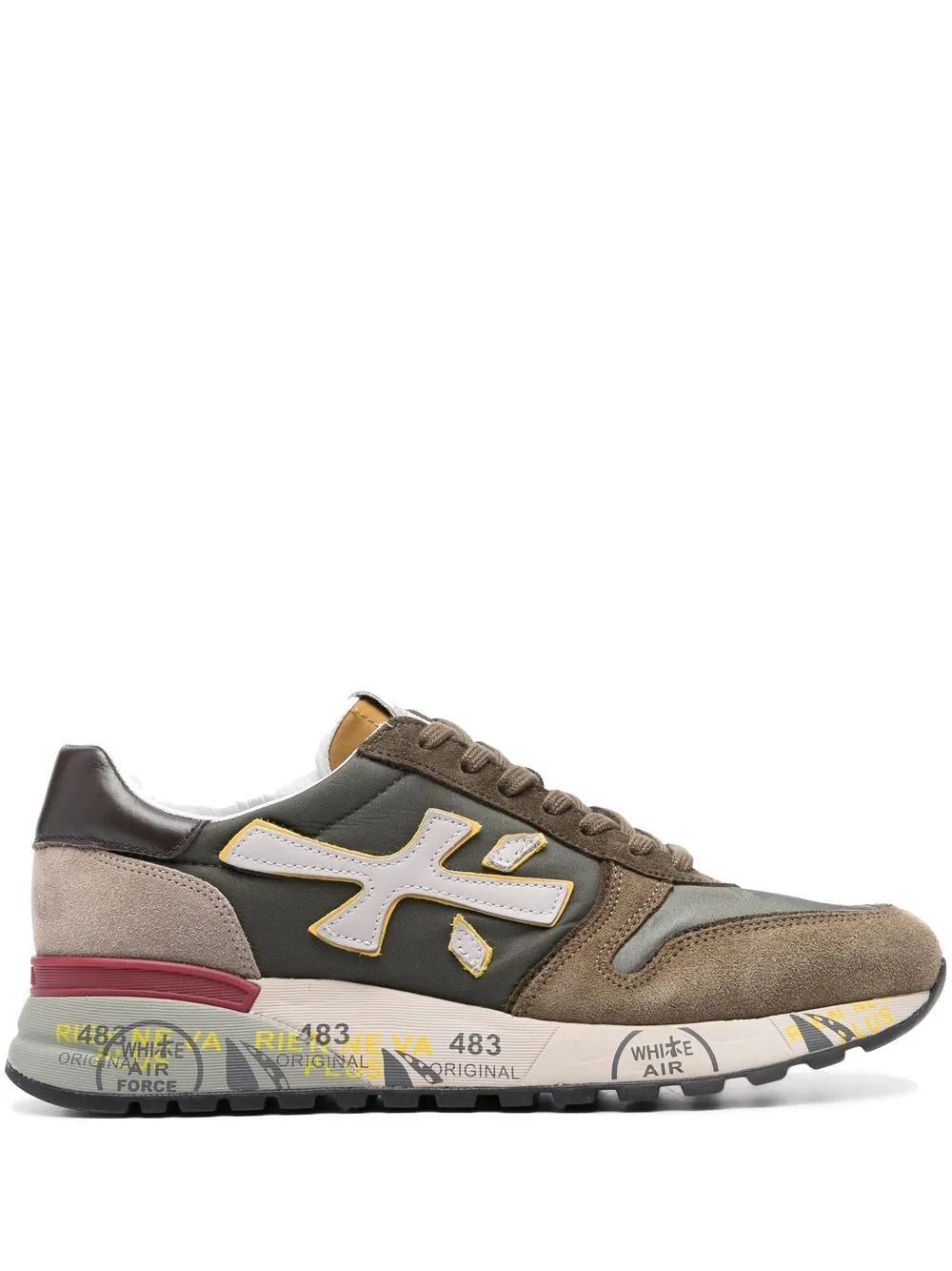 PREMIATA MICK 6075 LOW-TOP SNEAKERS