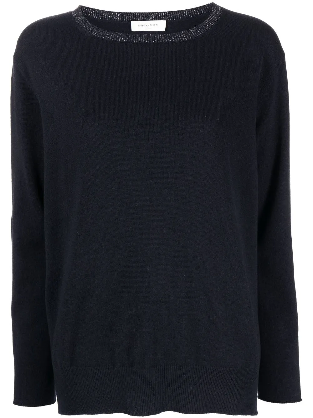 

Fabiana Filippi fine-knit jumper - Blue