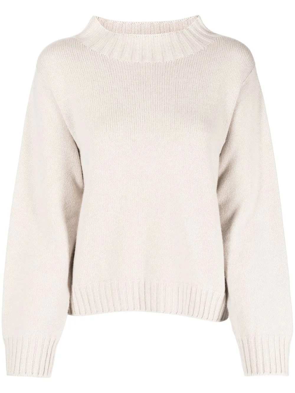 

Fabiana Filippi fine-knit long-sleeve jumper - Neutrals