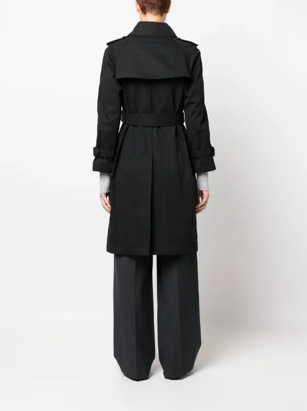 Mackintosh Muirkirk トレンチコート | ブラック | FARFETCH JP