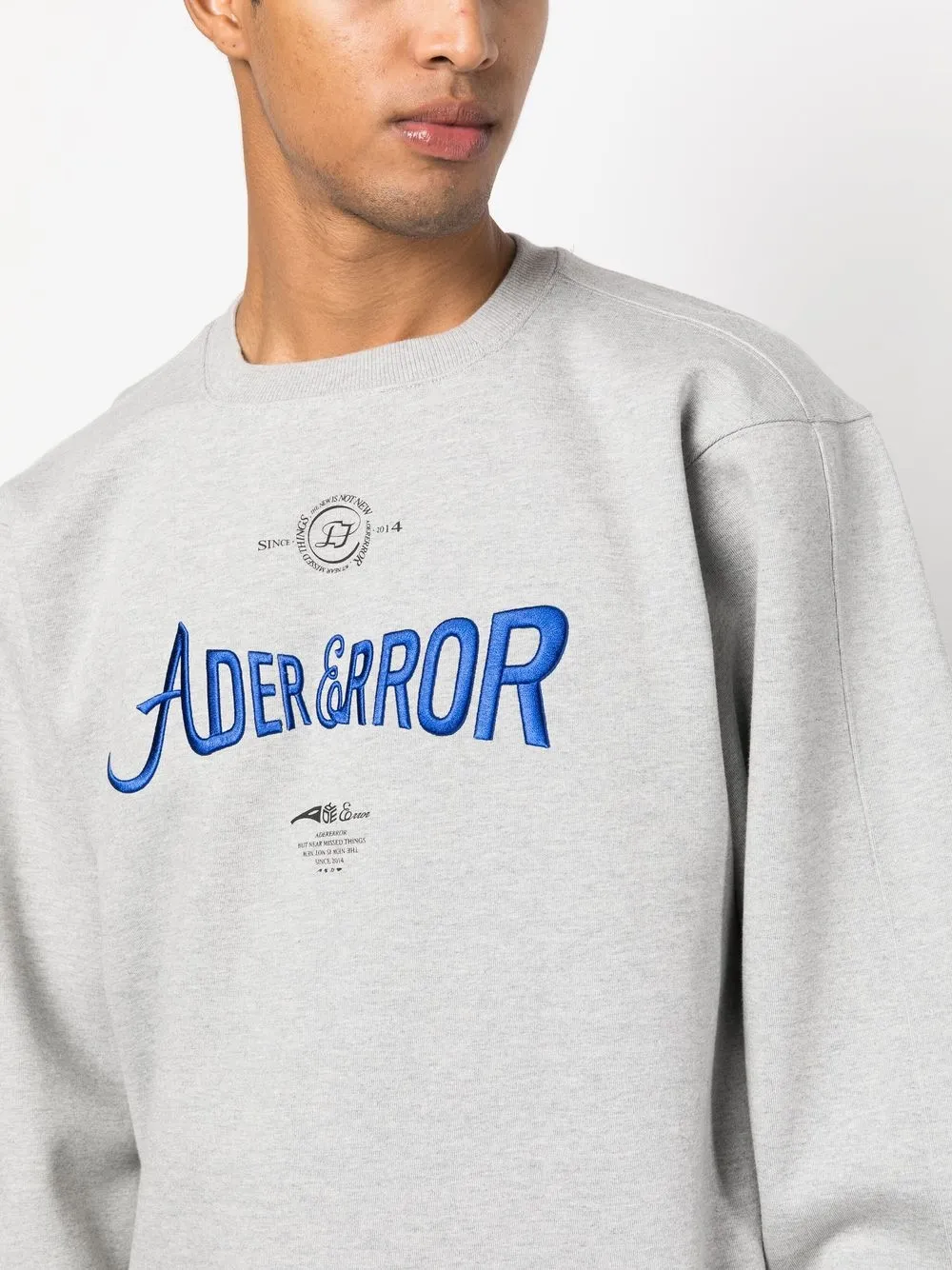 Ader Error logo-print long-sleeve Sweatshirt - Farfetch