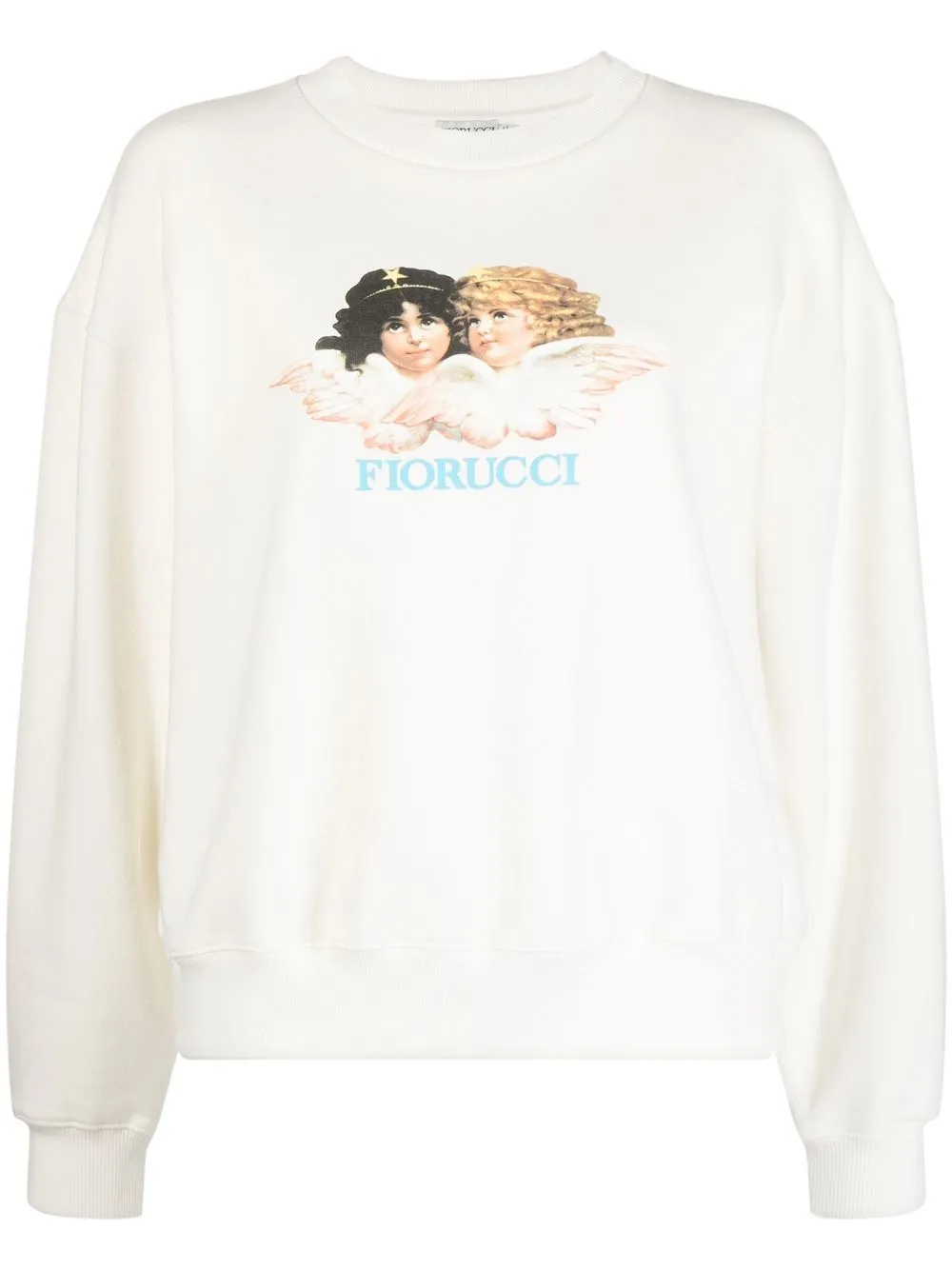 

Fiorucci logo-print short-sleeve T-shirt - White