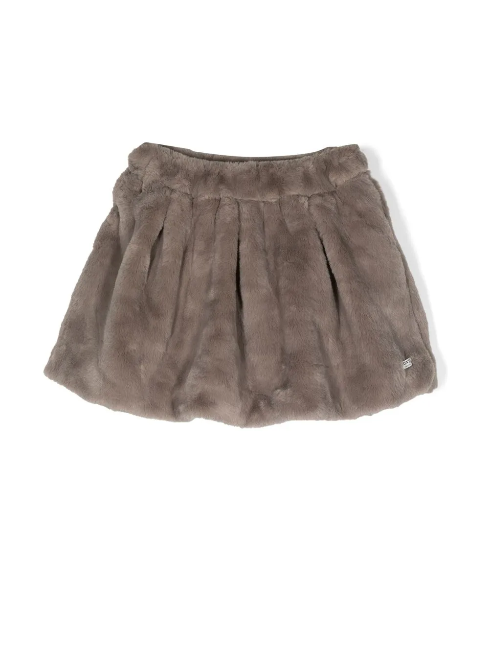 

Donsje faux-fur mini skirt - Neutrals
