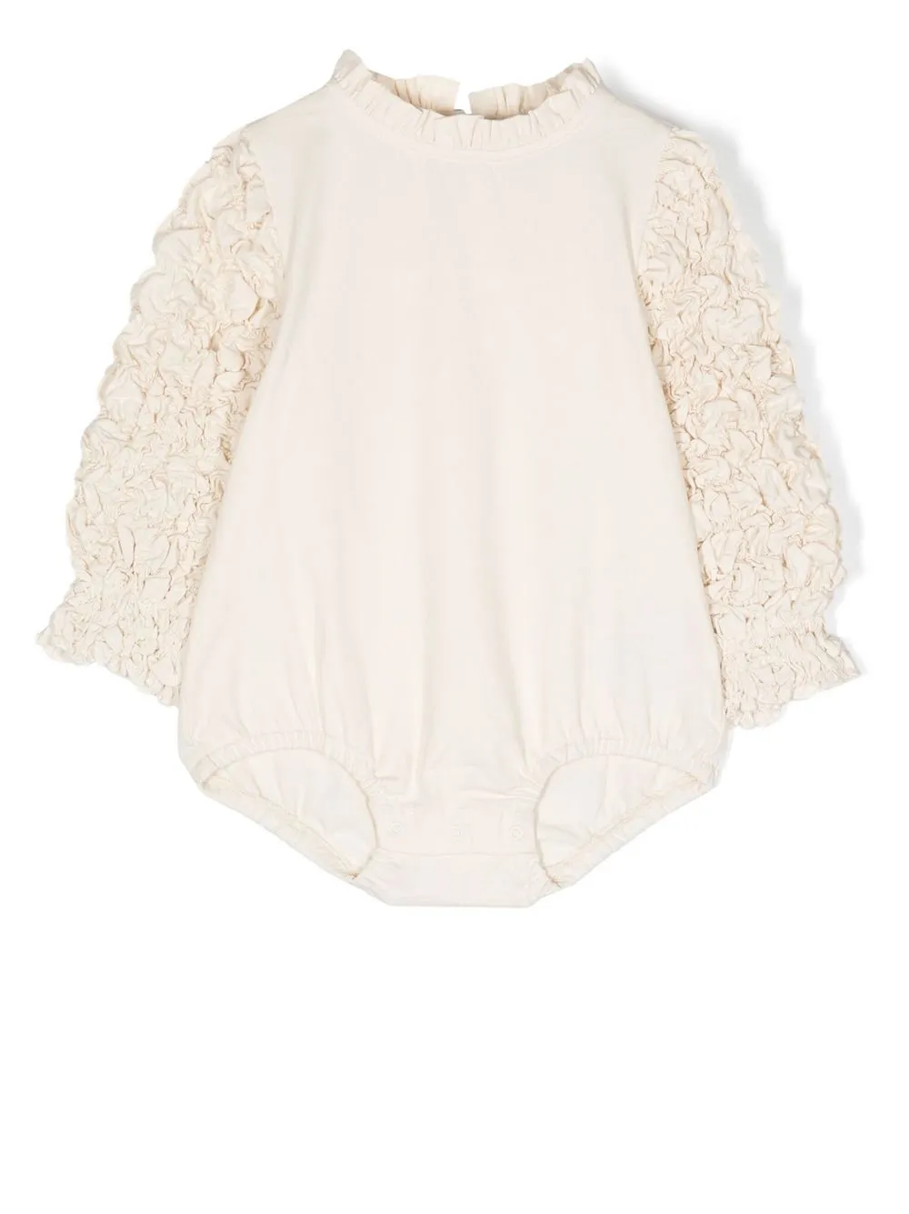 

Donsje textured long-sleeve bodysuit - Neutrals