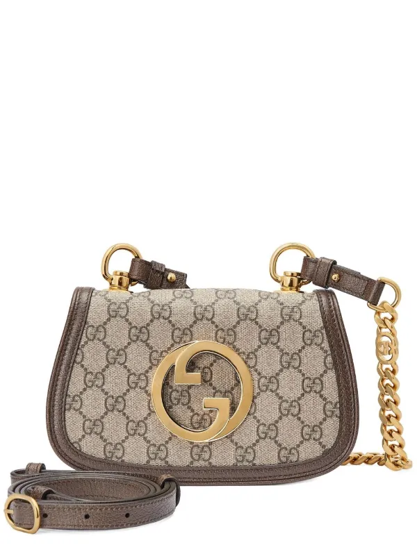 Gucci Small Blondie Leather Shoulder Bag - Farfetch