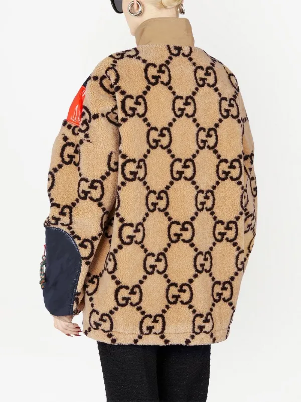 Gucci stamp jacket hotsell