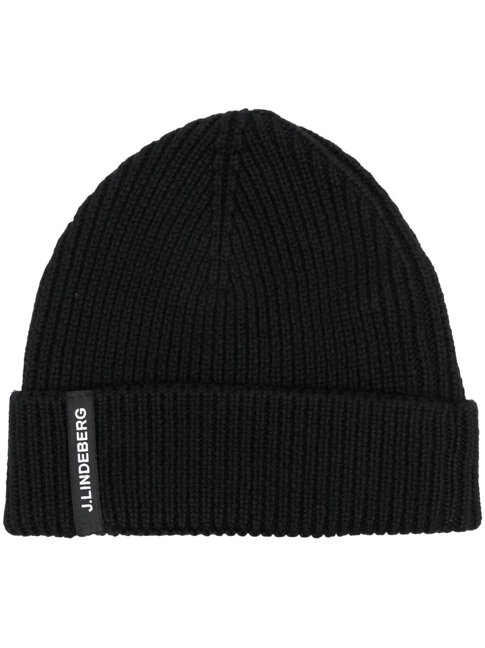 

J.Lindeberg Juan ribbed beanie - Black