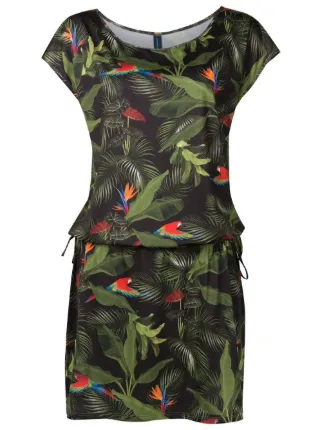 shiv green dress Lygia & Nanny Shiva botanical-print | Siobhan
