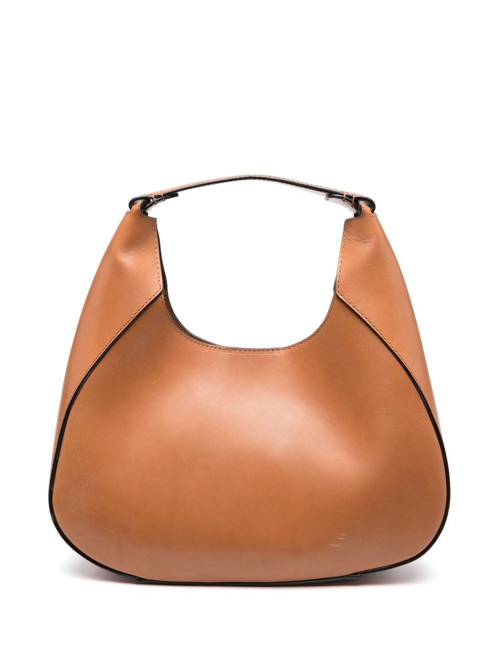 Coperni curved leather tote bag Women