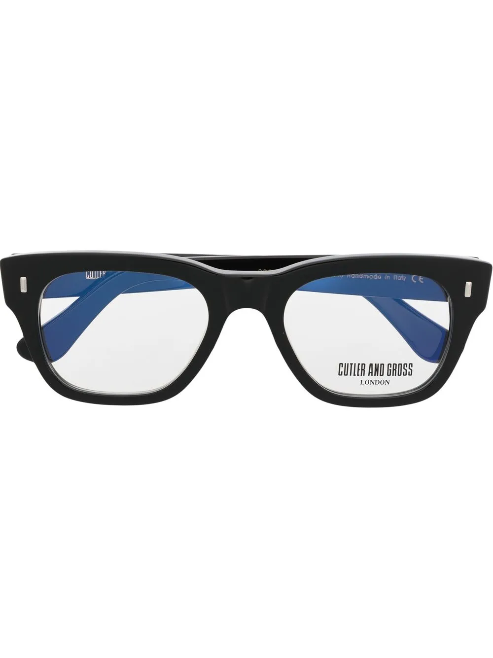 

Cutler & Gross square-frame optical glasses - Black