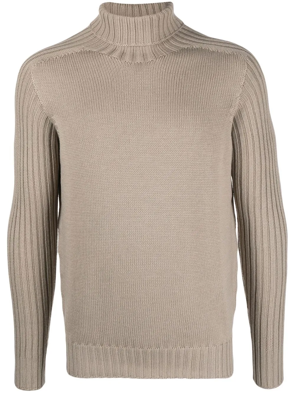 

Fileria roll-neck virgin wool jumper - Brown