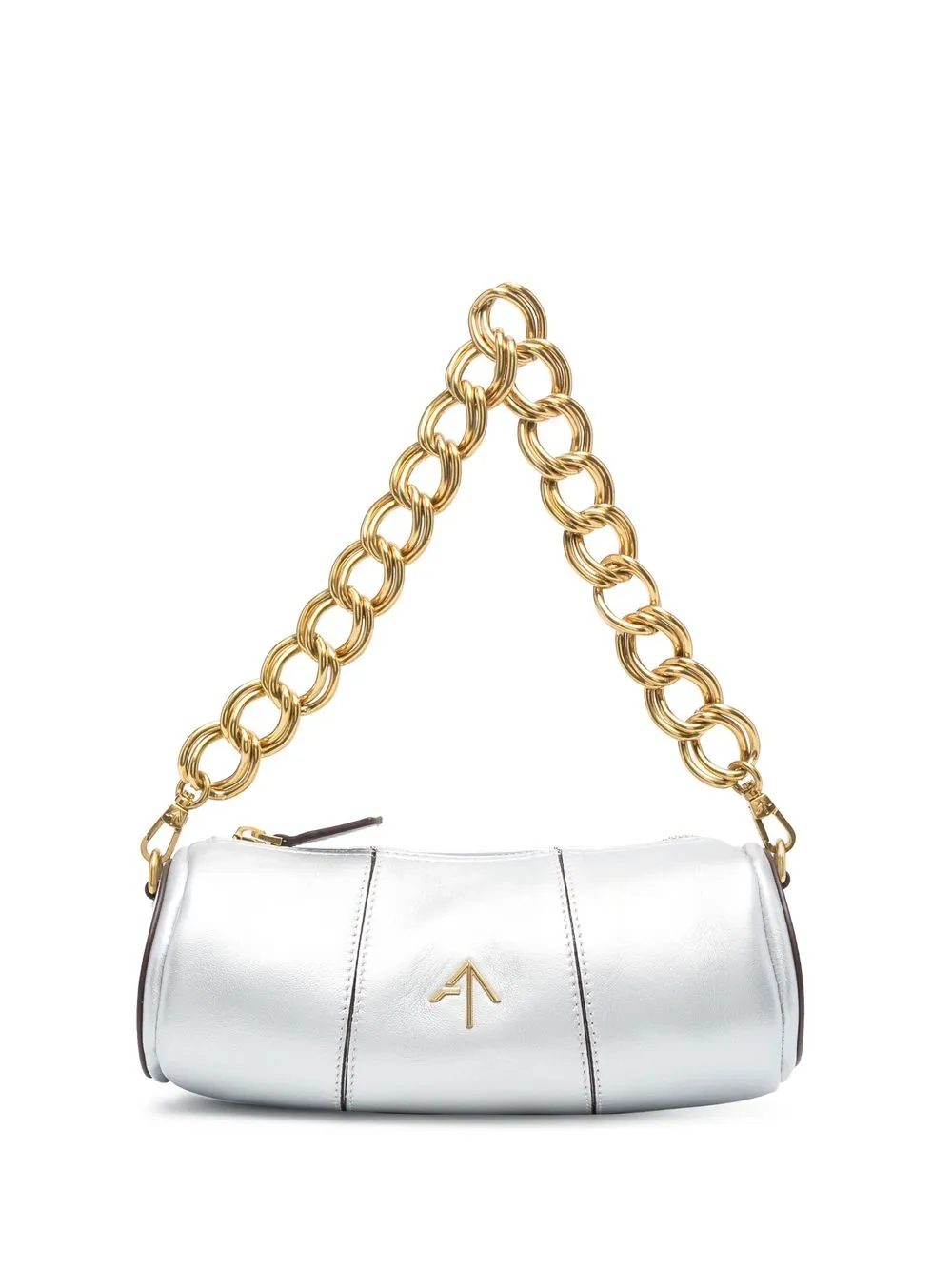 

Manu Atelier Cylinder tote bag - Silver