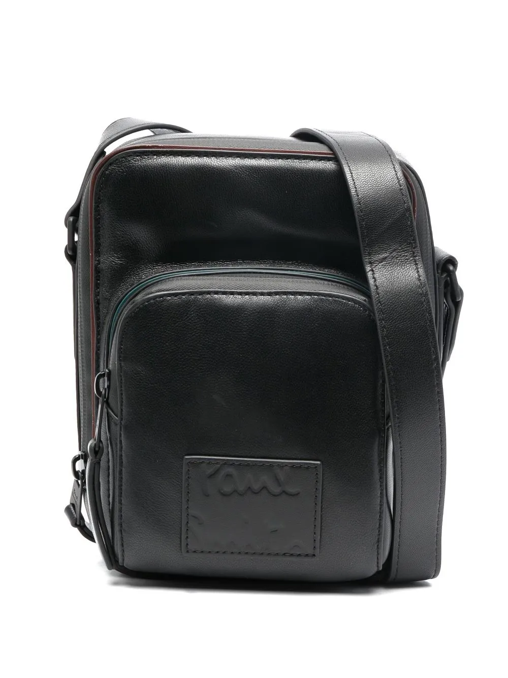 

Paul Smith multi-pocket messenger bag - Black