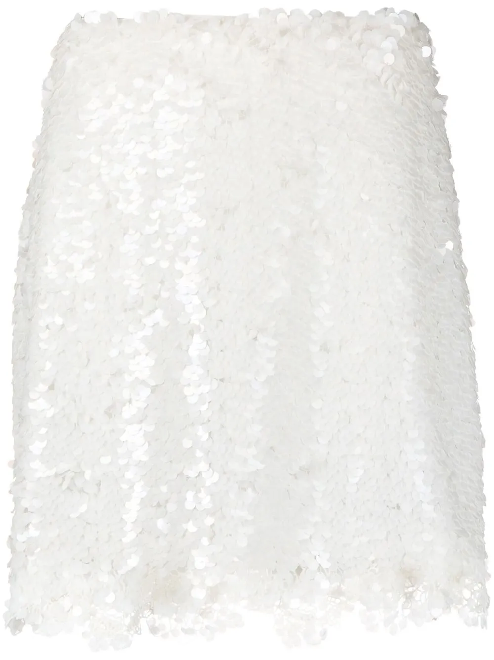 

Ermanno Scervino lace-detail mini skirt - White