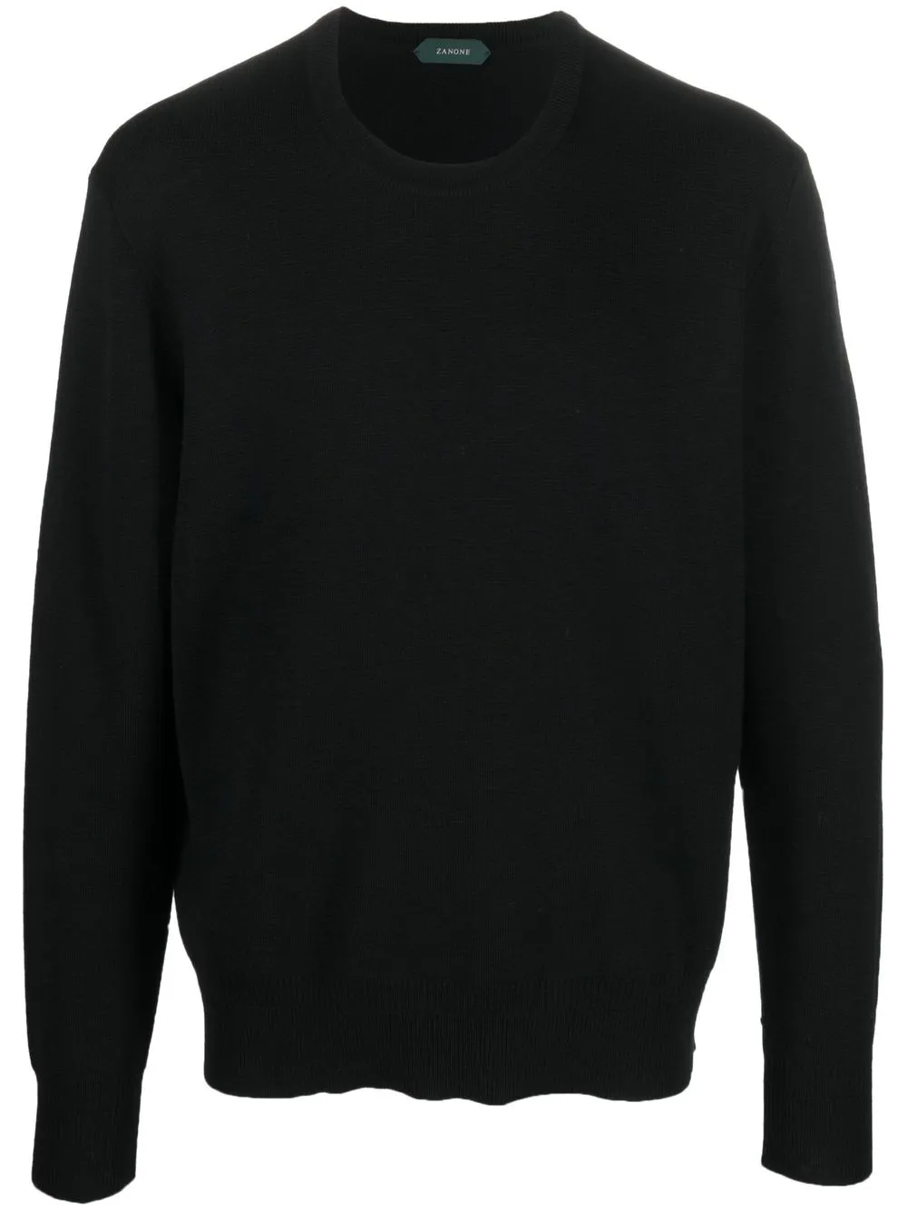 

Zanone crew-neck jumper - Black