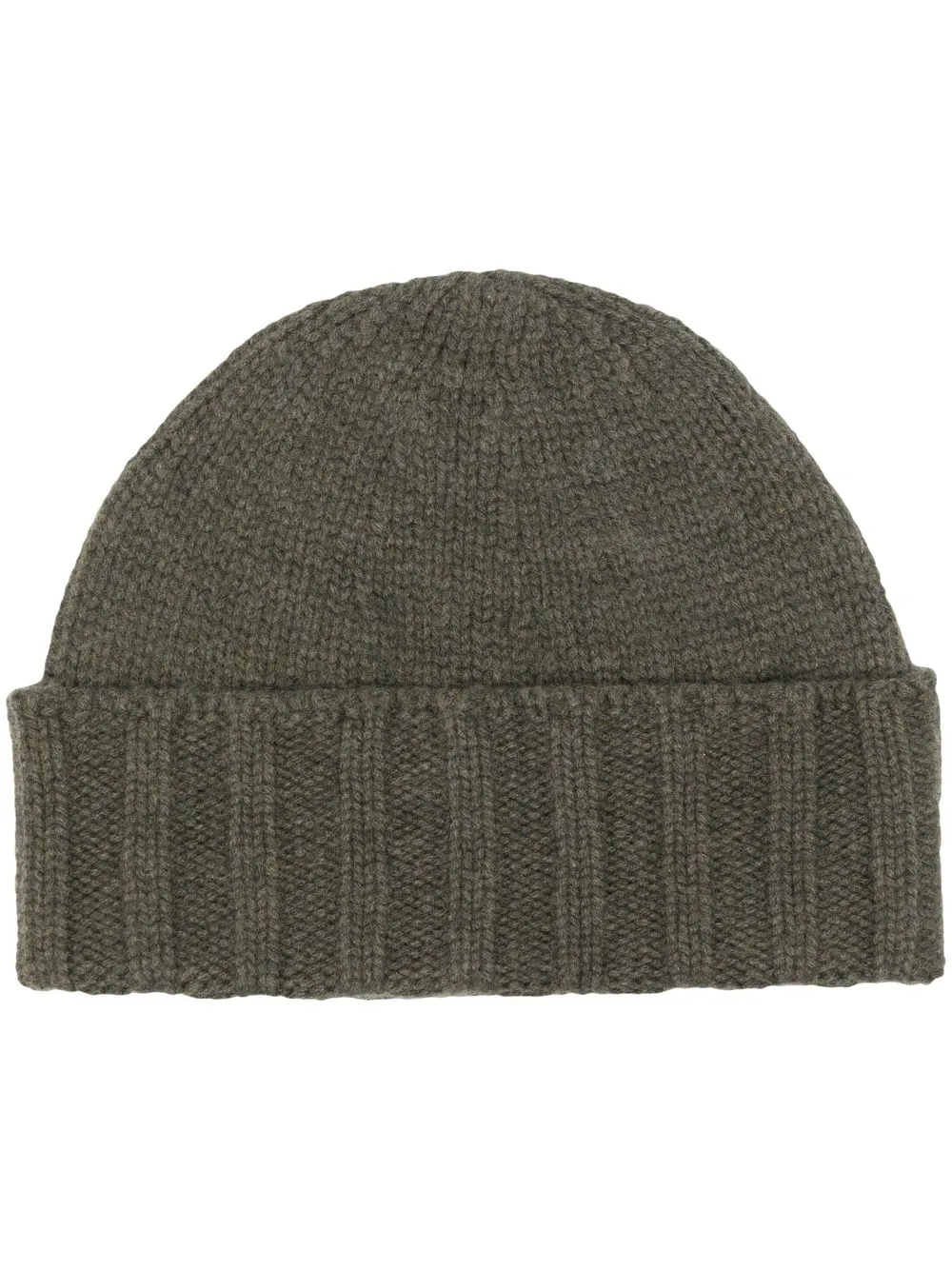 

Drumohr turn-up cashmere beanie - Green