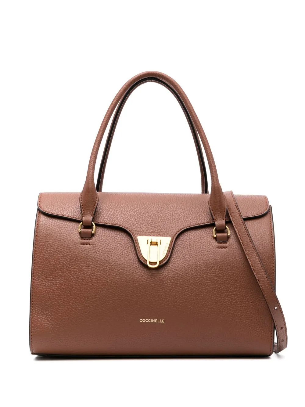 

Coccinelle grained-leather bag - Brown