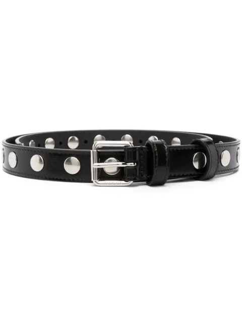 Gucci studded buckle belt 