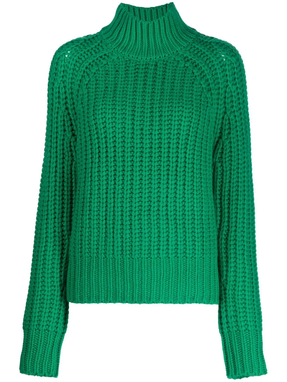 

Vince chunky-knit roll-neck jumper - Green