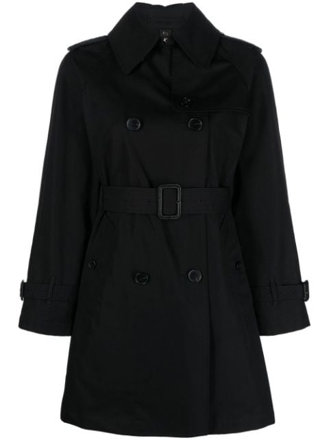 Mackintosh Muie short belted trench coat