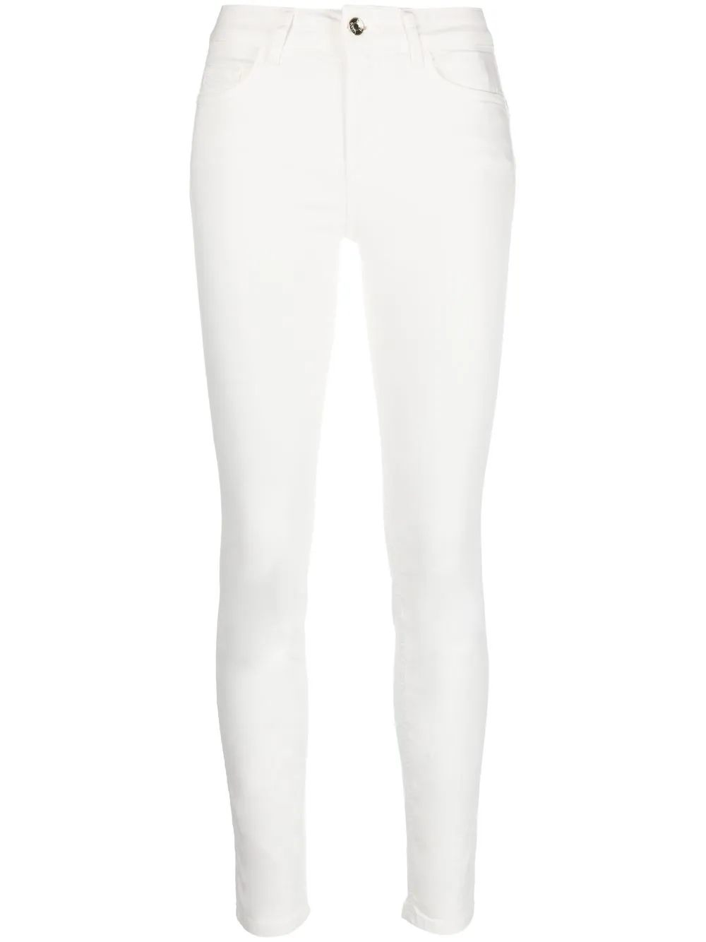 

LIU JO high-waisted skinny jeans - White
