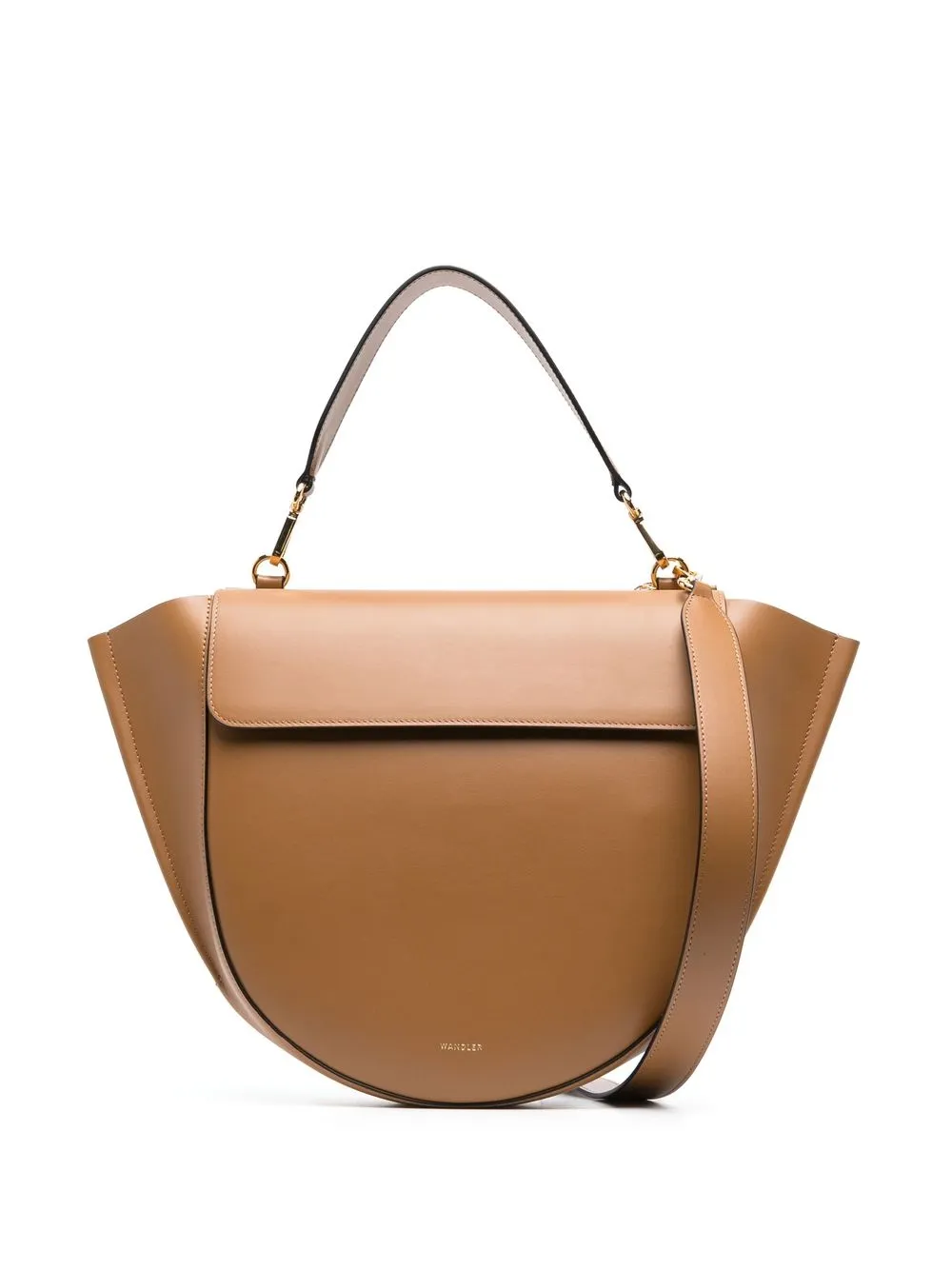 

Wandler Hortensia logo tote bag - Brown