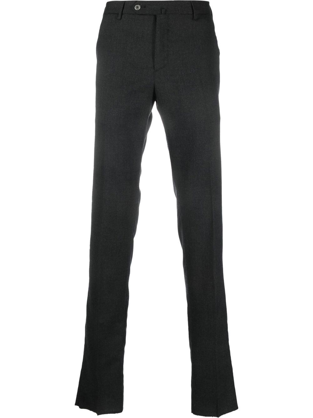 

PT Torino melange-effect tailored trousers - Grey