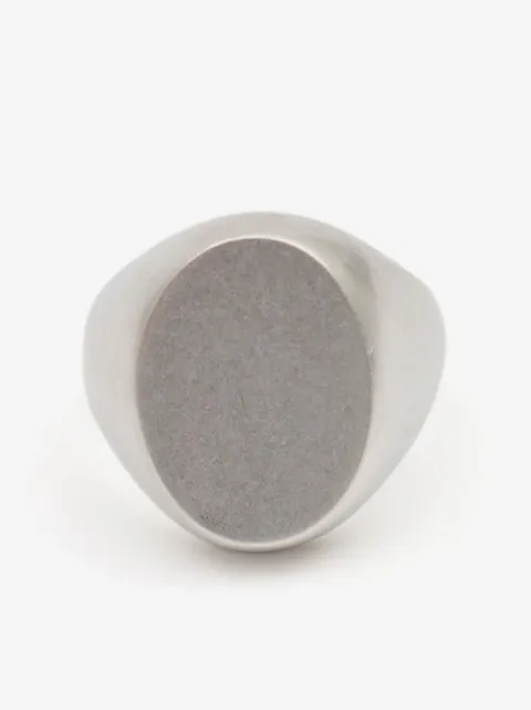 Maison Margiela anillo de sello Chevalier