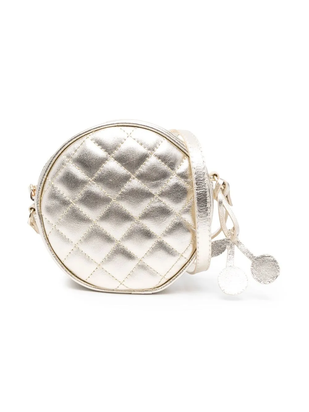 

Bonpoint round quilted crossbody bag - Yellow