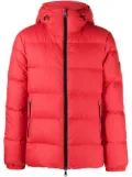 J.Lindeberg Barrel padded zipped-up jacket - Red