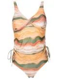 Lygia & Nanny Bruma printed tankini - Brown