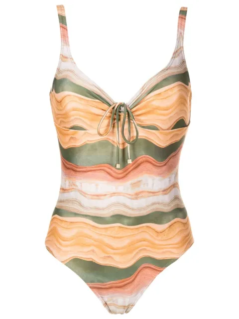 Lygia & Nanny maillot de bain Rosa à détail de laçage