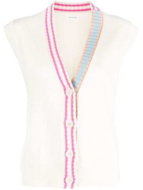 Chinti and Parker Norwood knitted vest 